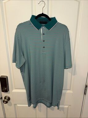 Greyson XL green and pink stripe